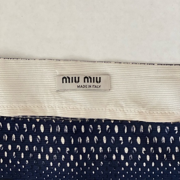 Miu Miu cropped top 100% silk - Picture 7 of 12